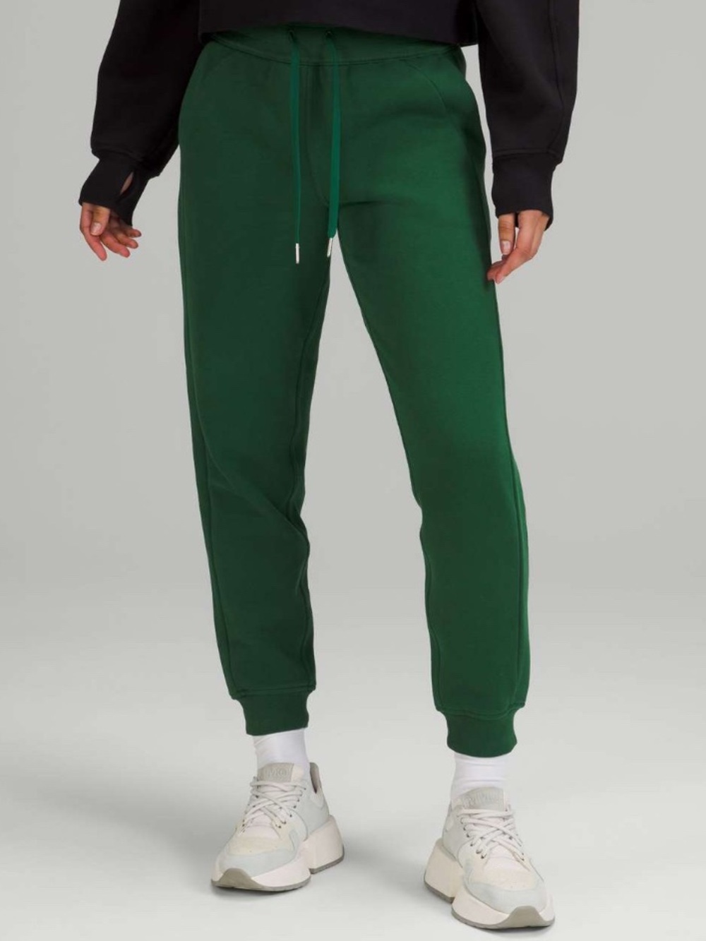 Lululemon Scuba High Rise Athletic Joggers Green Everglade Green Size 4